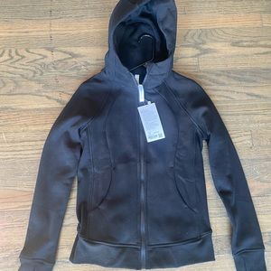 Black lululemon scuba hoodie. NWT
